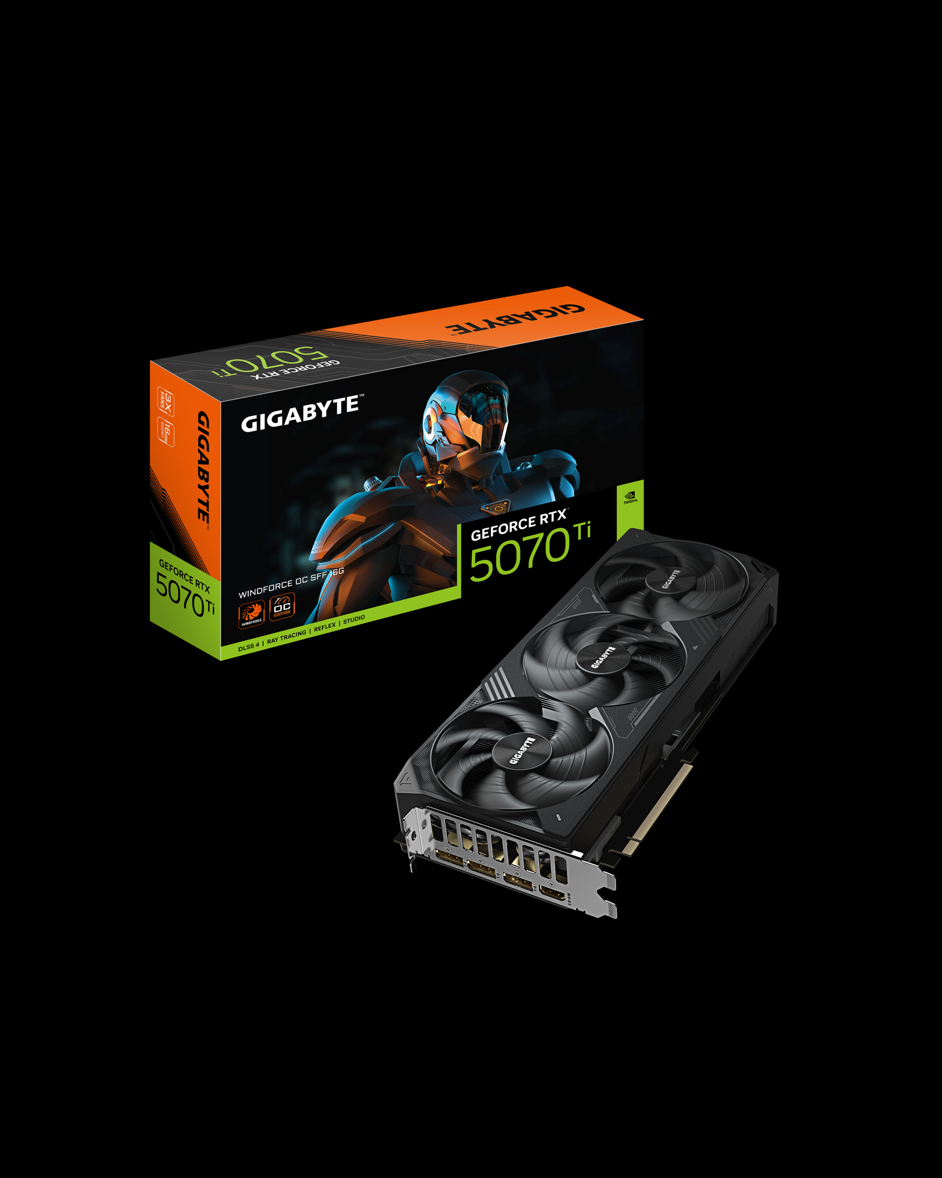 GIGABYTE RTX 5070 Ti WINDFORCE OC 16GB – Empower Gaming Computers