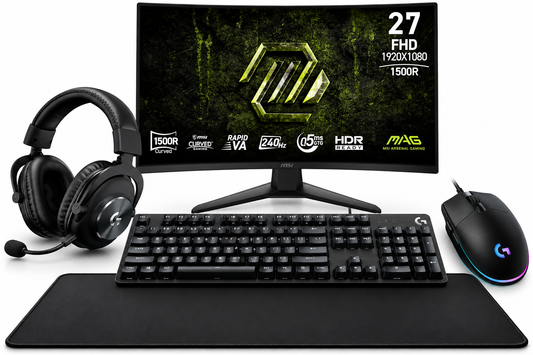 Monitor Keyboard Mouse Setup - Stage #1 1080p