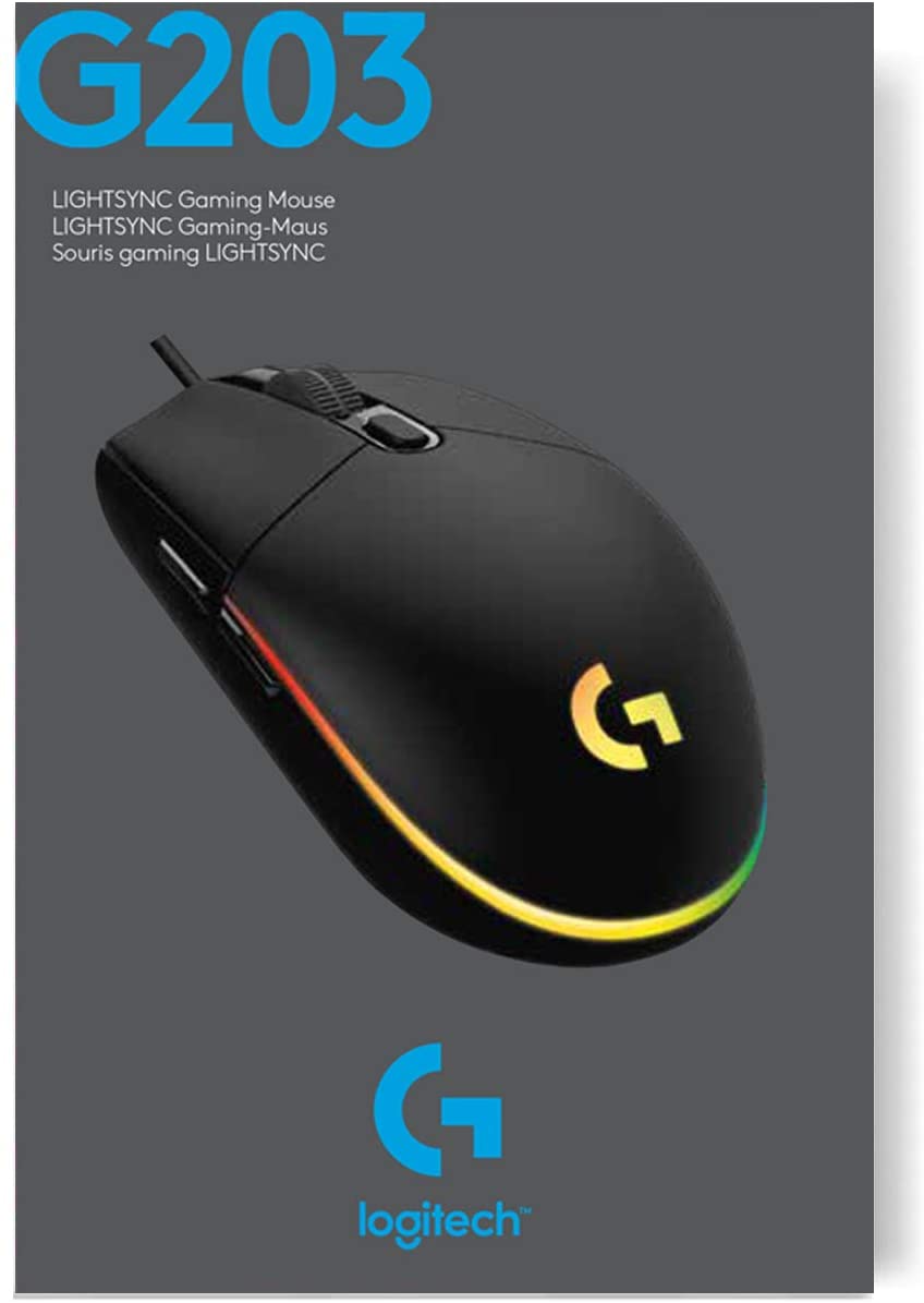 Logitech G203 Wired Gaming Mouse