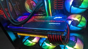 Colorful Custom ARGB GPU back plates