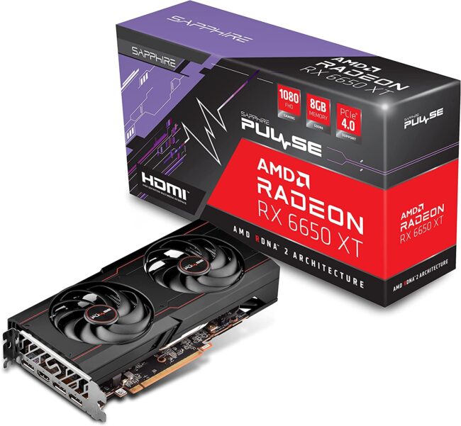 AMD Radeon RX 6650 XT 8GB GDDR6 128Bit - Sapphire Pulse