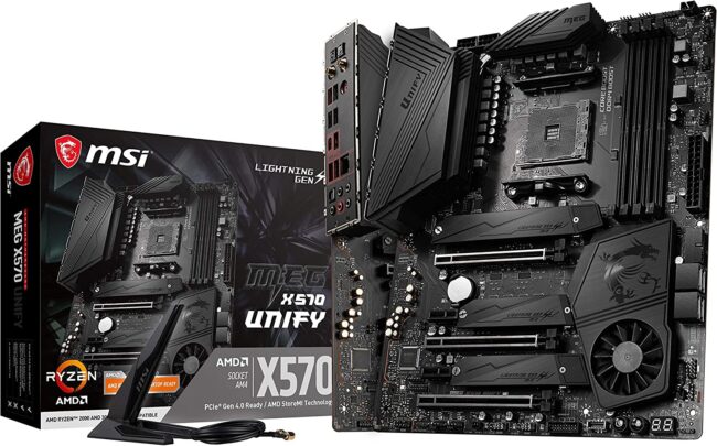 MSI Meg X570 Unify WiFi6 ATX Motherboard - Empower Gaming Computers