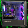 The Gladiator Empower Gaming Computer Black Custom Desktop PC