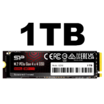 1TB M.2 NVME PCIE 4.0 (Gen 4) Silicon Power UD90 SSD