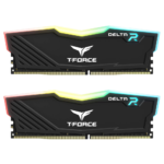 (Addressable RGB, Black) 16GB DDR4 3200 CL16 (2x8GB) Dual Channel, TeamGroup T-Force Delta Series +$13.99