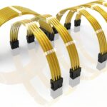 Metallic Gold Sleeved Power Cable +$34.99