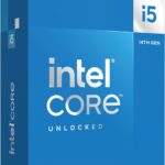 Intel® Core i5-14600K 14 cores (6 P-cores + 8 E-cores), 20 threads, 5.3 GHz Max Turbo $0.00