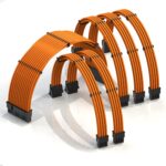 Orange Sleeved Power Cable +$34.99