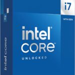 Intel® Core i7-14700K 20 cores (8 P-cores + 12 E-cores), 28 threads, 5.6 GHz Max Turbo +$109.99