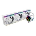 White - Thermalright Frozen Infinity, Liquid AIO Cooler, 360mm Radiator, X3 120mm PWM ARGB (White)